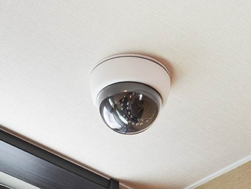 防犯カメラ完備